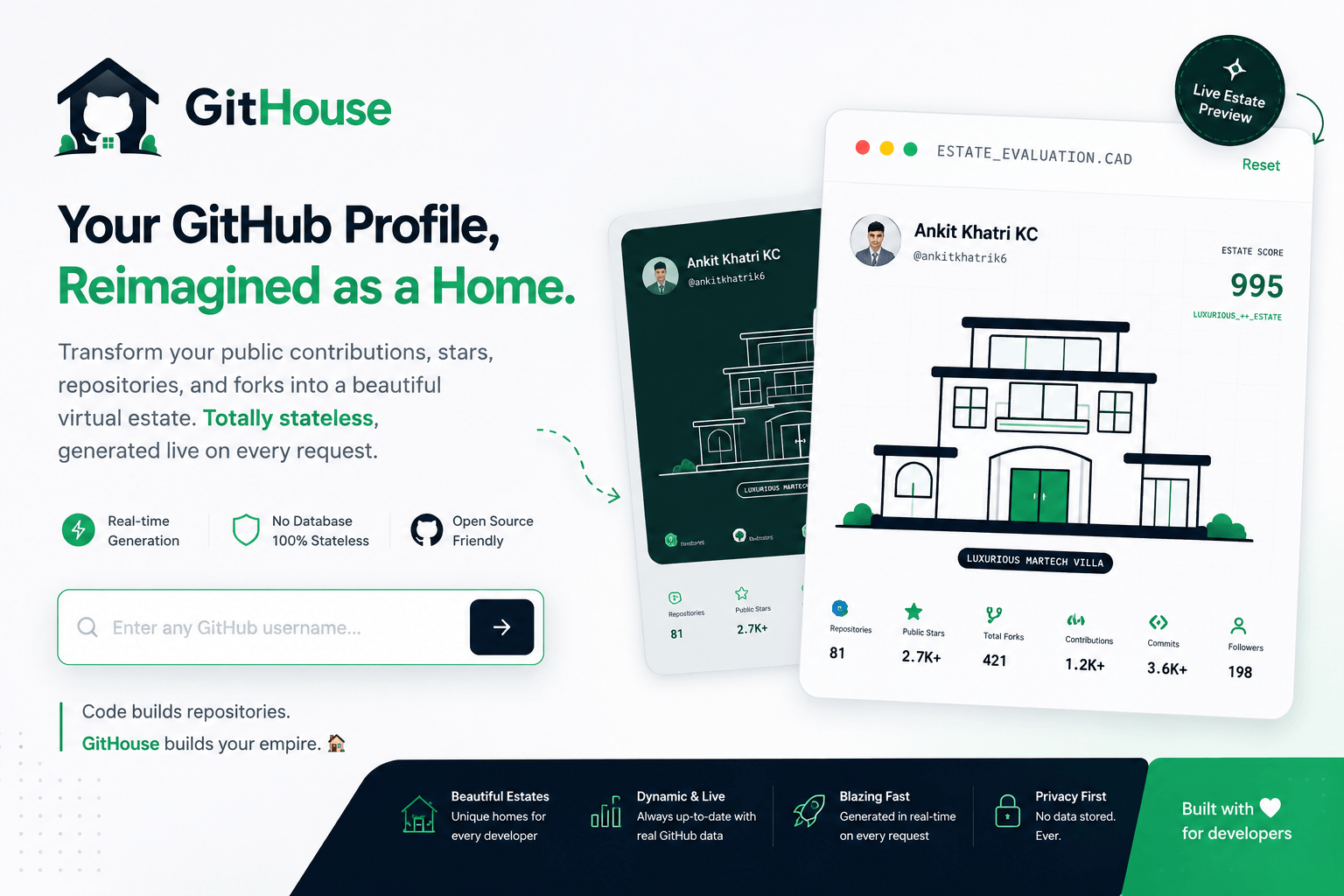 Preview Image for GitHouse